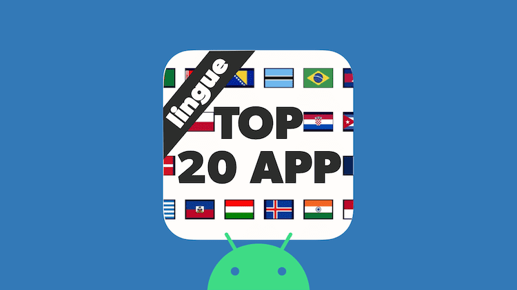 top 20 app per imparare le lingue