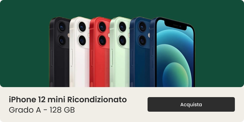 iPhone 12 mini 128 GB Grado A Ricondizionato