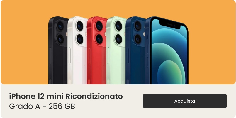 iPhone 12 mini 256 GB Grado A Ricondizionato